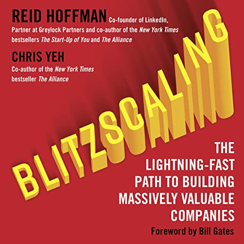 Blitzscaling by Reid Hoffman