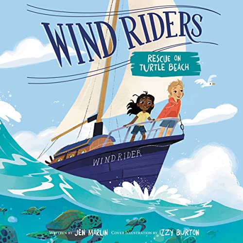 Wind Riders #1: Rescue on Turtle Beach by Jen Marlin