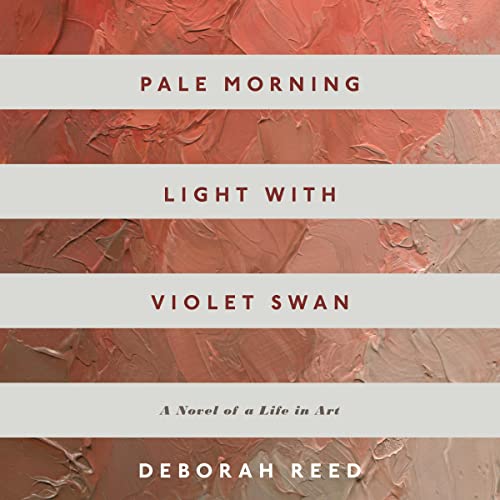 Pale Morning Light With Violet Swan by Deborah Reed