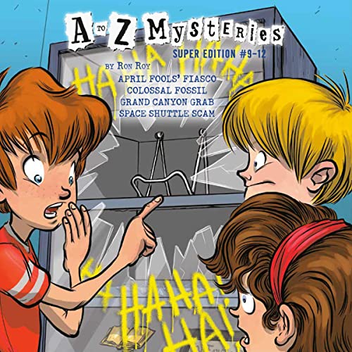 A to Z Mysteries Super Editions #9-12 by Ron Roy