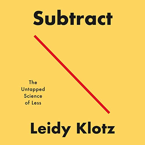 Subtract by Leidy Klotz