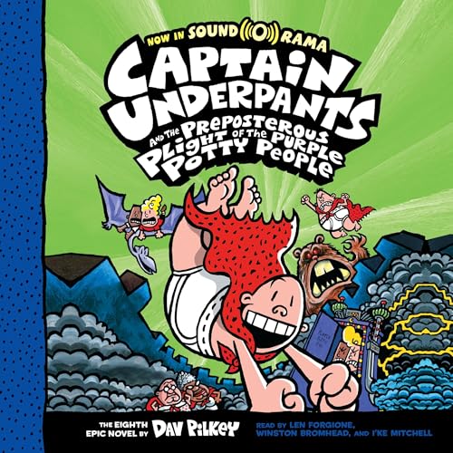 Captain Underpants and the Preposterous Plight of the Purple Potty People: Color Edition