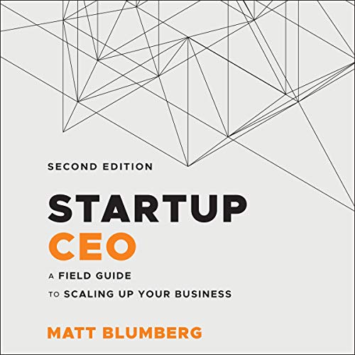 Startup CEO by Matt Blumberg