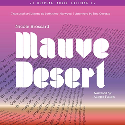 Mauve Desert by Nicole Brossard