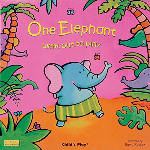 One Elephant Went Out to Play by Sanja Rescek