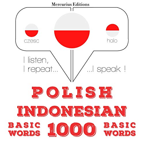 Polish - Indonesian. 1000 basic words by J. M. Gardner