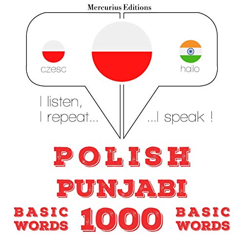 Polish - Punjabi. 1000 basic words