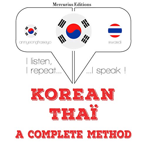 Korean – Thaï. A complete method by J. M. Gardner