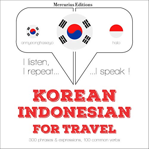 Korean – Indonesian. For travel