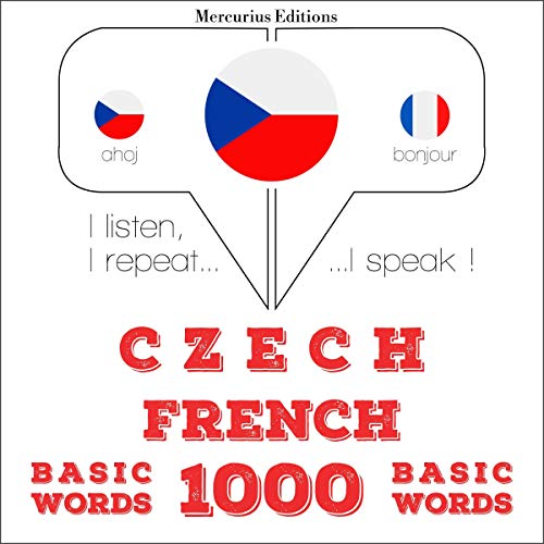 Czech - French. 1000 basic words