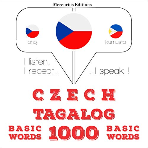 Czech - Tagalog. 1000 basic words by J. M. Gardner