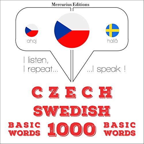 Czech - Swedish. 1000 basic words by J. M. Gardner