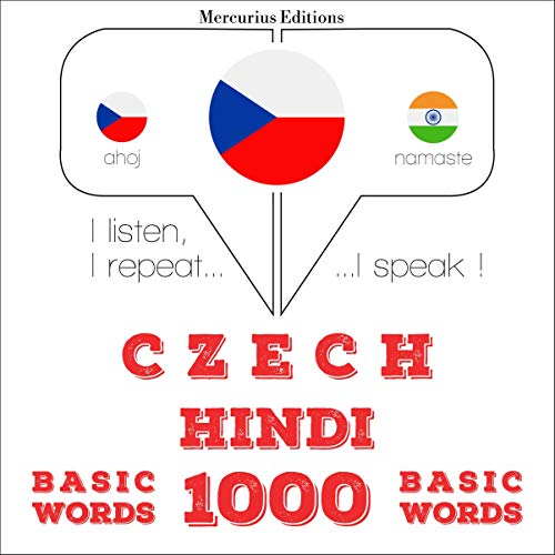 Czech - Hindi. 1000 basic words by J. M. Gardner