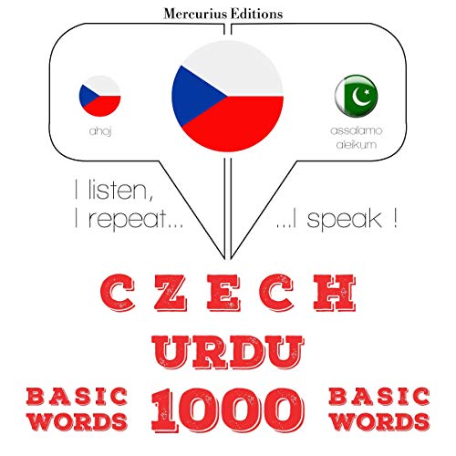 Czech - Urdu. 1000 basic words