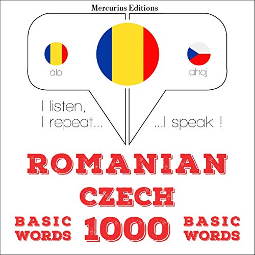 Romanian - Czech. 1000 basic words by J. M. Gardner
