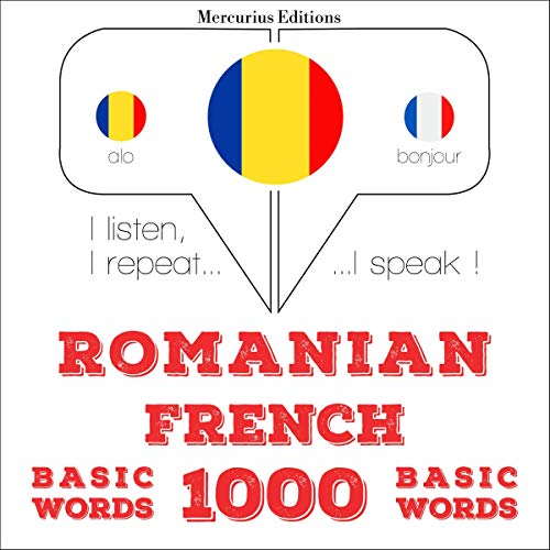 Romanian - French. 1000 basic words by J. M. Gardner