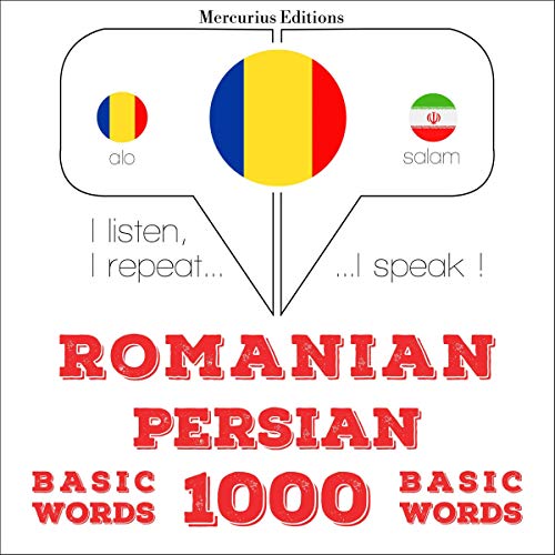 Romanian - Persian. 1000 basic words