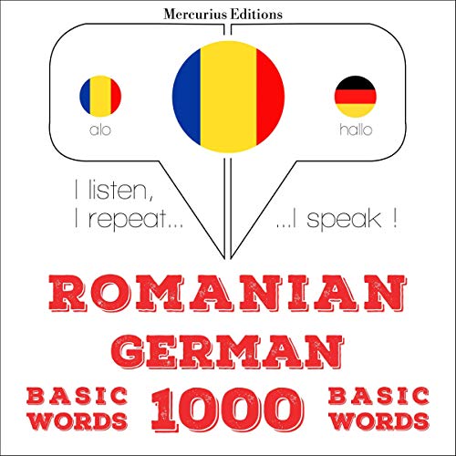 Romanian - German. 1000 basic words by J. M. Gardner
