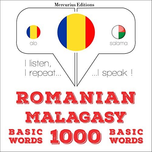 Romanian - Malagasy. 1000 basic words by J. M. Gardner