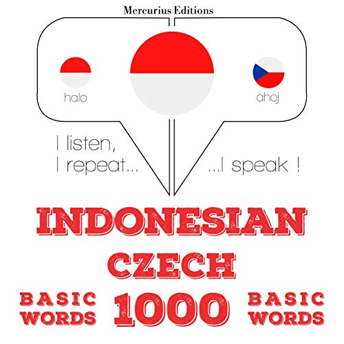 Indonesian – Czech. 1000 basic words by J. M. Gardner