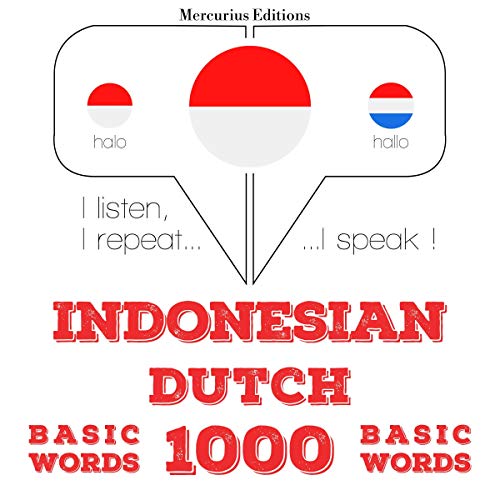 Indonesian – Dutch. 1000 basic words by J. M. Gardner