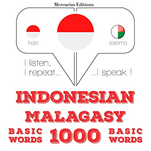 Indonesian – Malagasy. 1000 basic words