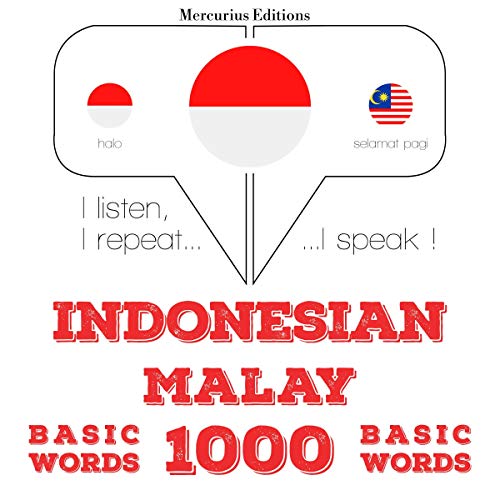Indonesian – Malay. 1000 basic words by J. M. Gardner