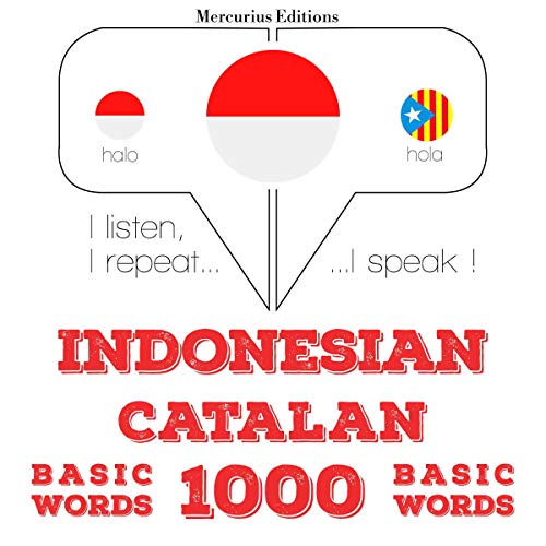 Indonesian – Catalan. 1000 basic words by J. M. Gardner