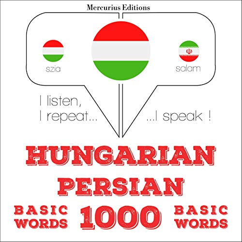 Hungarian – Persian. 1000 basic words by J. M. Gardner