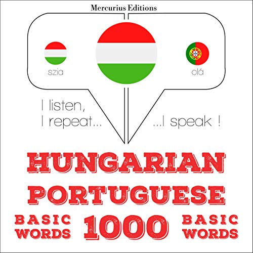 Hungarian – Portuguese. 1000 basic words by J. M. Gardner