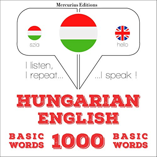 Hungarian – English. 1000 basic words by J. M. Gardner