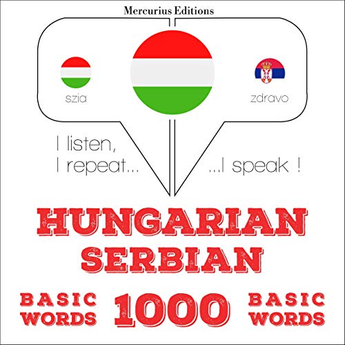 Hungarian – Serbian. 1000 basic words by J. M. Gardner
