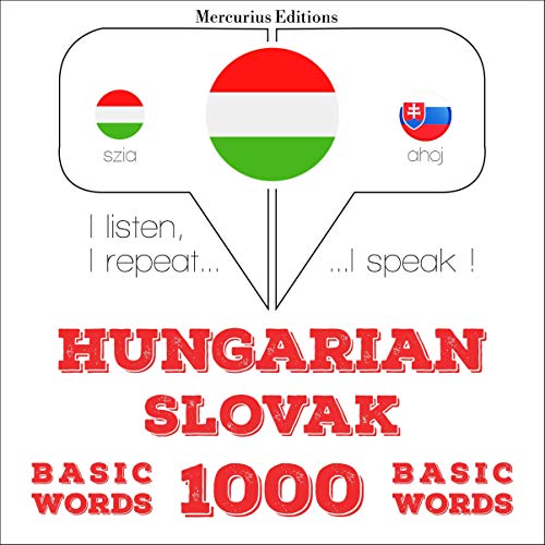 Hungarian – Slovak. 1000 basic words by J. M. Gardner