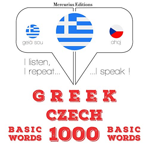 Greek - Czech. 1000 basic words by J. M. Gardner