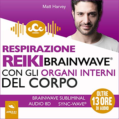 Respirazione Reiki Brainwave con gli organi interni del corpo