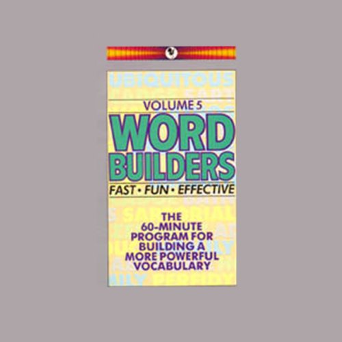 Wordbuilders Volume 5 by Audio University