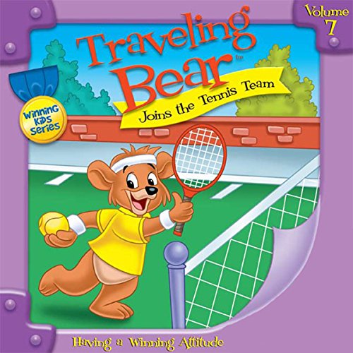Traveling Bear Joins the Tennis Team