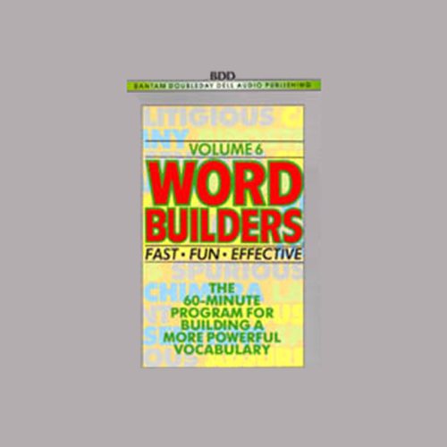 Wordbuilders: Volume 6