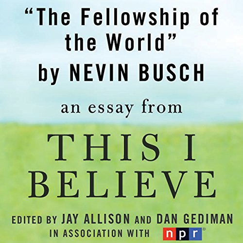 The Fellowship of the World by Niven Busch