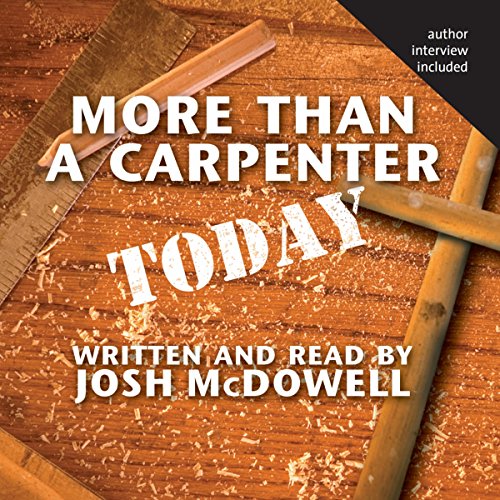 More Than a Carpenter Today by Josh McDowell