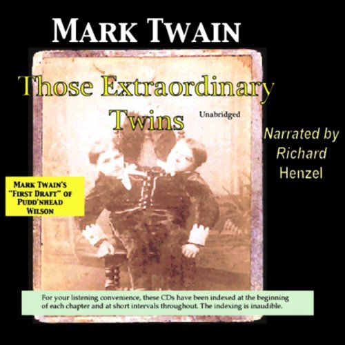 Those Extraordinary Twins by Mark Twain