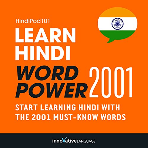 Learn Hindi - Word Power 2001 by Innovative Language Learning