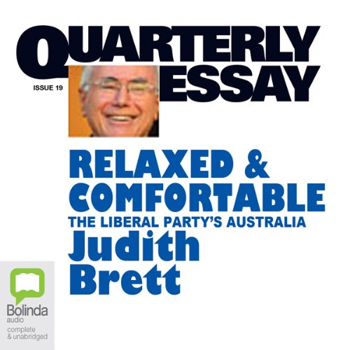 Relaxed & Comfortable by Judith Brett