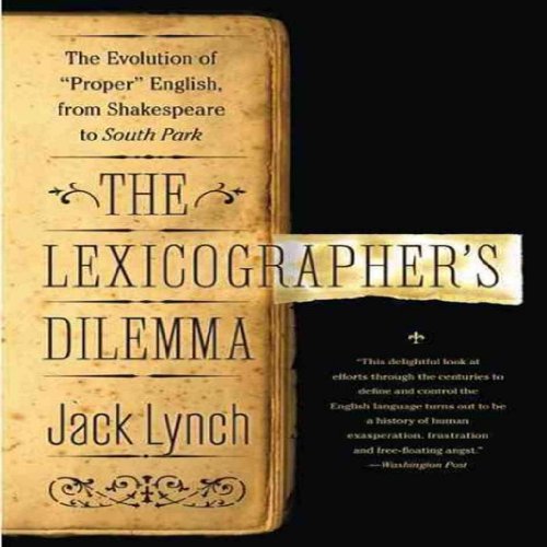The Lexicographer's Dilemma