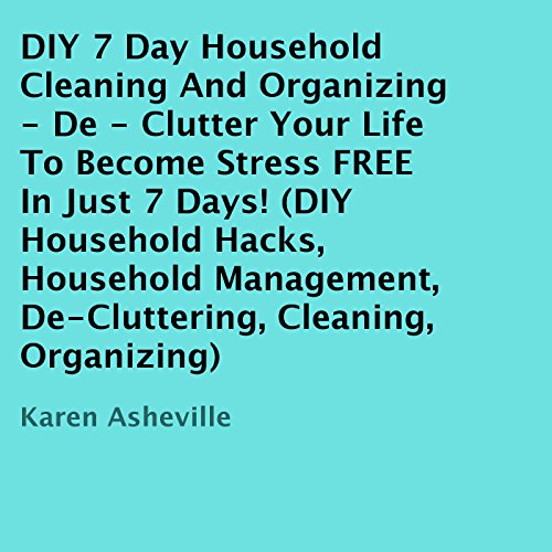 DIY 7 Day Household Cleaning And Organizing