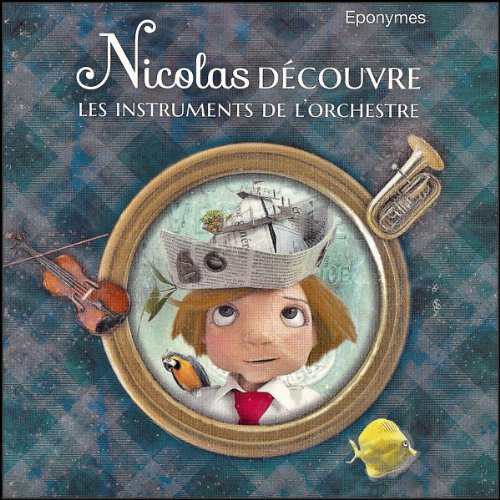 Nicolas découvre les instruments de l'orchestre