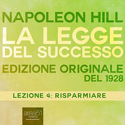 Risparmiare by Napoleon Hill