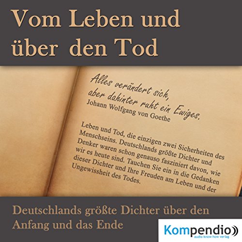 Vom Leben und über den Tod