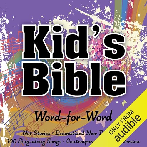New Testament Bible Stories for Children with 100 Children's Bible Songs by American Bible Society