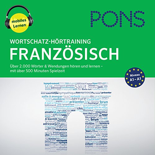 Wortschatz-Hörtraining Französisch: Über 2.000 Wörter & Wendungen hören und lernen by Majka Drischler